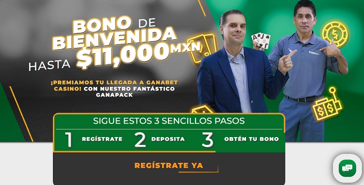 Promociones de Ganabet Bono de Bienvenida