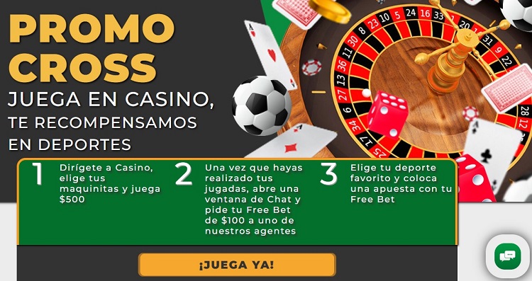 Promociones de Ganabet Promo Cross