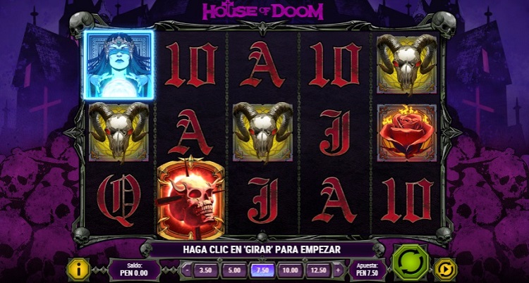 Tragamonedas de Halloween House of Doom Playuzu