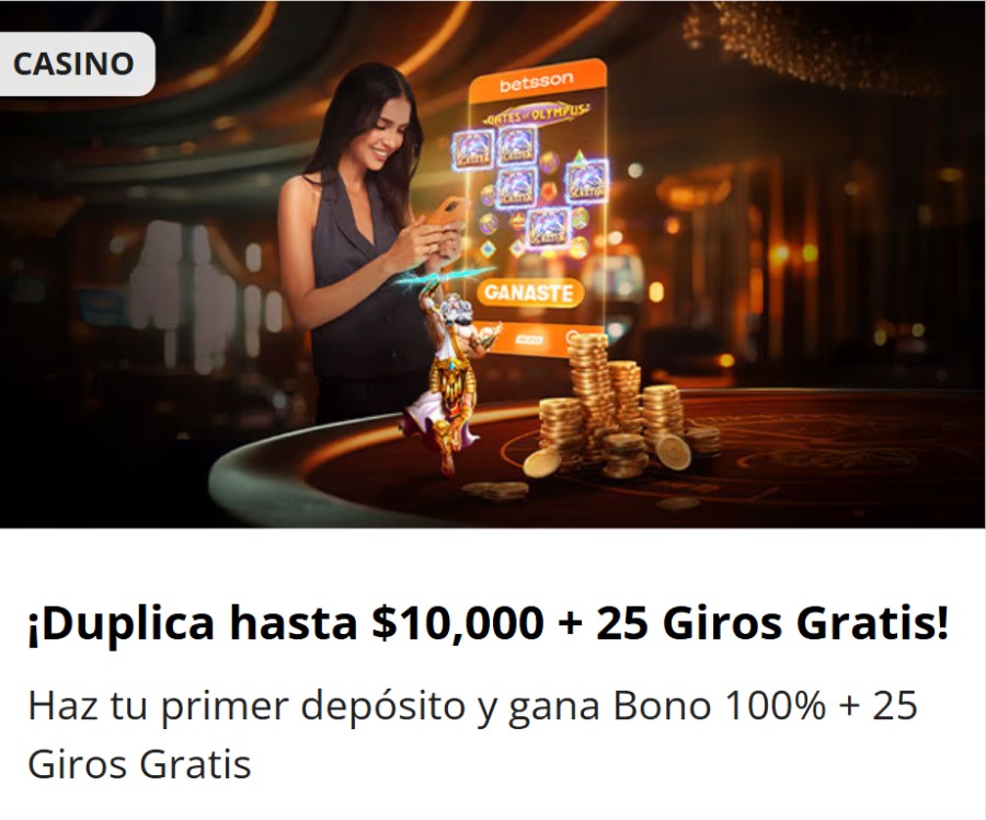 Promociones de Betsson bono 