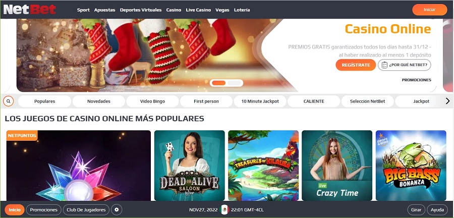 Casino Online de NetBet México