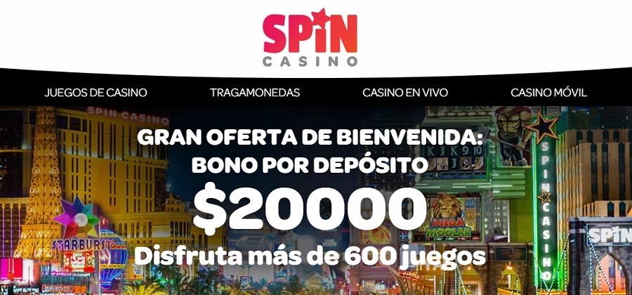 spin casino bono bienvenida