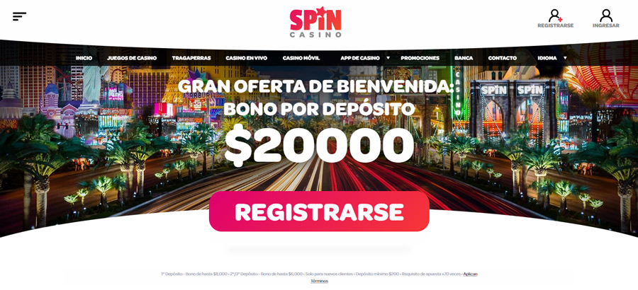 Tragamonedas de Spin Casino