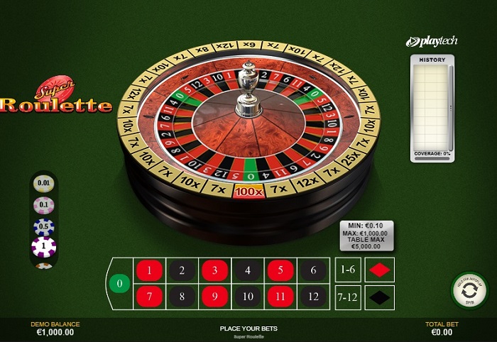 Ruleta en Codere Super Roulette