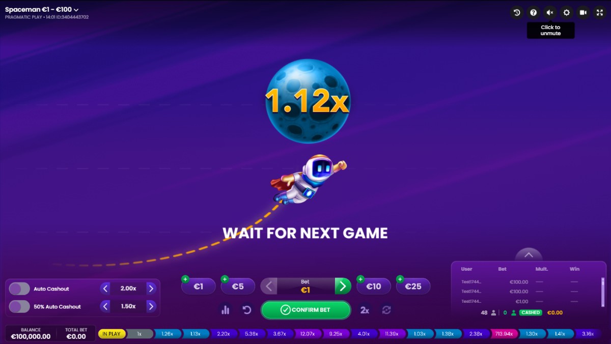 Spaceman de Pragmatic Play