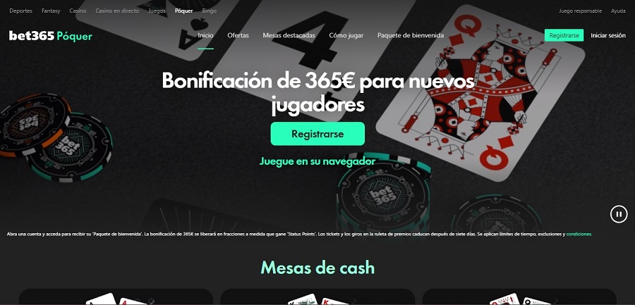 Póker en Bet365