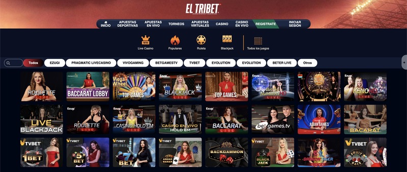 El Tribet Casino en Vivo