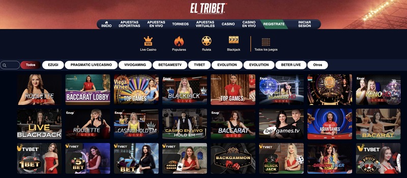 El Tribet Casino en vivo