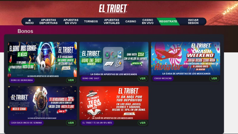 ofertas el tribet mexico