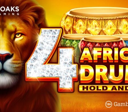 4 African Drums: la nueva creación de 3 Oaks Gaming